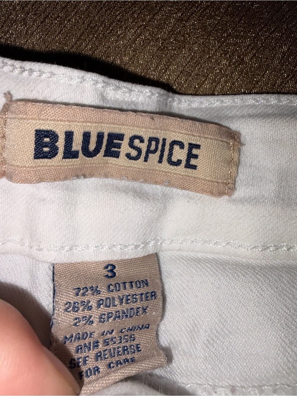 Blue Spice White Women's Skinny Jeans - Picture 2 of 5